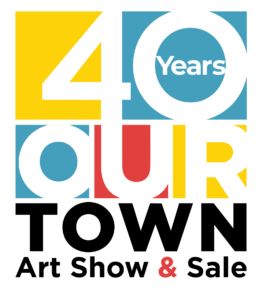 OUR TOWN Art Show & Sale 40th Anniversary Logo